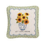 Mini Floral Embroidered Pillows