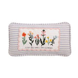 Mini Floral Embroidered Pillows