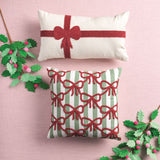 Christmas Bow Pillow