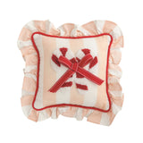 Mini Holiday Ruffle Pillows