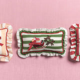 Mini Holiday Ruffle Pillows