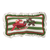 Mini Holiday Ruffle Pillows