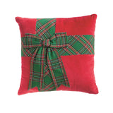 Tartan Bow Pillow