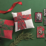 Tartan Bow Pillow
