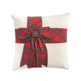 Tartan Bow Pillow