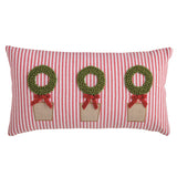 Lumbar Topiary Holiday Pillow