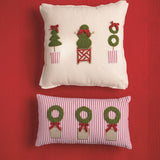 Lumbar Topiary Holiday Pillow