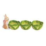 Bunny Cabbage Triple Tidbit Dish