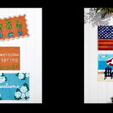 Blue Willow Topiary Doormat