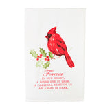 Forever In Our Hearts Cardinal Hand Towel