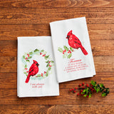 Forever In Our Hearts Cardinal Hand Towel