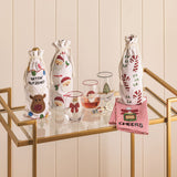 Champagne Beaded Hand Towel