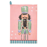 Vintage Stripe Nutcracker Towel