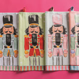 Vintage Stripe Nutcracker Towel