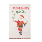 Feeling The Holiday Bar Towel