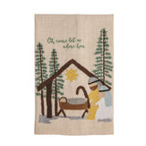 Manger Embroidered Hand Towel