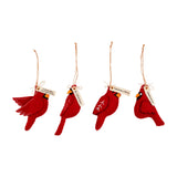 Felt Cardinal Ornaments