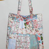 Grandmas Quilted Carryall Tote Bag
