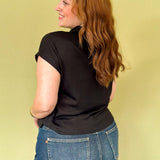 Crowd Pleaser Mock Top