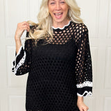 Relax & Recharge Crochet Tunic