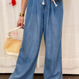 Free Falling Wide Leg Jean