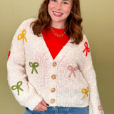 Sprinkle Bows Everywhere Cardigan