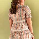 Fresh Fall Floral Dress