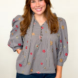 Here For The Season Blouse
