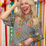Gingham On Repeat Blouse
