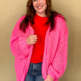 Comin' In Hot For You Cardigan