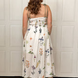Petals In Poetry Midi Sundress