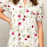 Wildflower Beauty Eyelet Maxi Dress