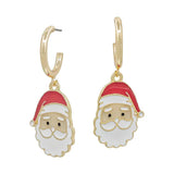 Santa Huggie Earring