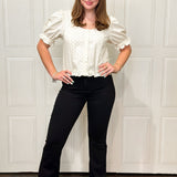 Prepare To Fall Hard Bootcut Jean