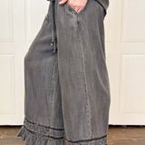 Shades Of Denim Cropped Pant