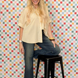 Talking Time Dolman Blouse