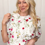 Wildflower Beauty Eyelet Blouse