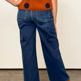 Made For You & Me Wide Leg Crop Jean