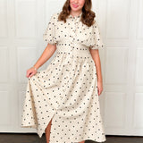 City Spot Midi Dress