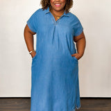 Sitting Out Here In My Denim Dress