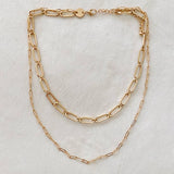 Breaking Chains Multi-Layer Necklace