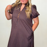 Midday Mood Striped Dress