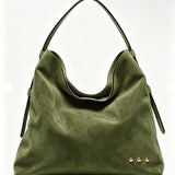 Suede Talk Hobo Bag