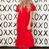 Cherry Crush Midi Dress