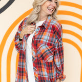 Leader Of The Pack Plaid Top