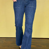 Deep Pockets Flare Jean