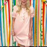 Pinky Pals Denim Dress