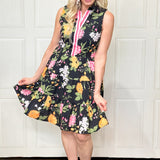 Splash of Fresh Flowers Dress