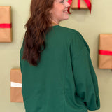 Plaid Tidings Sweatshirt