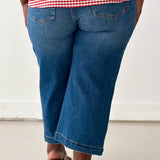 The Vintage Muse Wide Leg Crop Jean